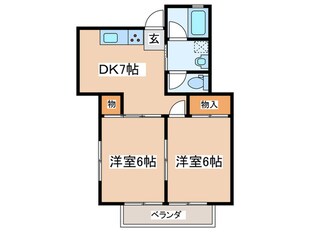 プレミールの物件間取画像